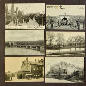 Militaria, w.o. kazerne, fort, etc. (17 stuks)