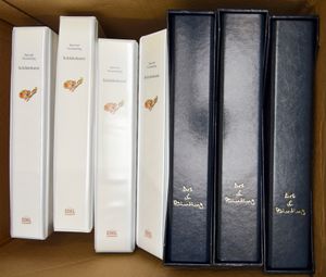 Edel, 4 albums of fine art + 3 albums of Rembrandt, very fine