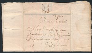 1719 Voorloper met inhoud, vanuit Yper (