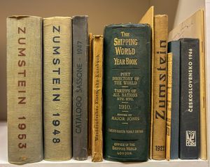 Catalogi, samenstelling van 11 boeken, w.o. Zumstein en Sassone, zie foto's website