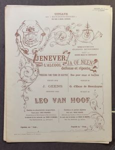 PARTITUREN: +25 werkman en volksliederen (Leo van Hoof)