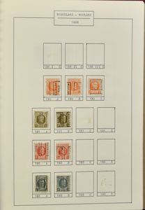 1919/1930 Mooi opgezette startverzameling van A tot Z in 4 mappen, zeer geschikt om aan te vullen, zm/m/ntz (OBP +€2.300)