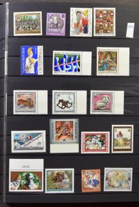 Very extensive accumulation, almost all countries and various periods in 155 books, extensive photo supplement available on website, vf/f/to be checked(Will not be shipped!)