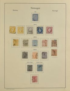 1855/1985 Nice collection in Davo album with good classics from n° 1 with n° 2/15, 40, specialised, various with expertised signs, vf/f