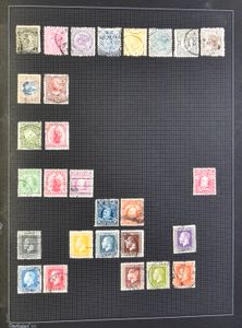 1880/1990 Collection in 2 albums with many sets and souvenir sheets, vf/f