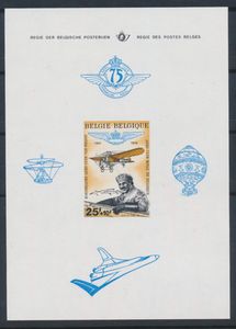 BL 49 'Aeroclub', imperforate, vf (OBP €70)