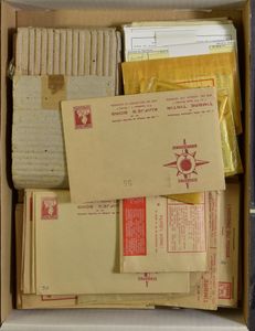 MISCELLANEOUS: Large box of chromolithographs Tin Tin, Liebig, Historia - the Belgian people