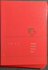 1984/1998 Collection in 15 yearbooks (1984/1992 cancelled), vf