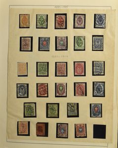 1884/1977 Collection in 2 albums, many complete sets, vf/f/to be checked