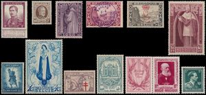 1849/2000 Collection in 4 Leuchtturm albums, including Pellens *, Red Cross * (