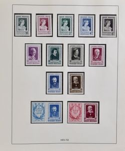 1849/1972 Nice collection in 4 Lindner (old system) up to 1930, generally nice cancellations 