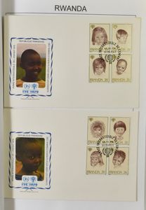 1962/2009 Collection in 6 folders, including many sets and souvenir sheets, cancelled/**, vf