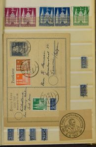 Colonies, zones, Bund, stockbook, vf/f