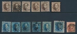 Lot of perforated medallions, 