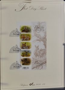 1999/2014 FDS collection in 4 Leuchtturm ring binders, vf