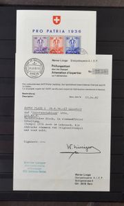 1936/1955 Accumulation of 11 souvenir sheets in stockbook, BL 2, 3, 5, 6, 7, 8, 9, 10, 11, 14 and 15 (BL 2 with certificate, but with crease, all others WITHOUT guarantee), vf/f/to be checked (Yv. €2,255)