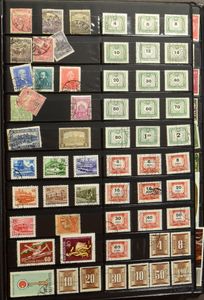 Varied accumulation, mostly paperless, with many large format themes, vf/f/to be checked