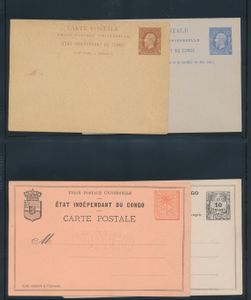 Between n° 1 and 35L, small lot of 9 unused postal stationery and 1 used stamp, vf