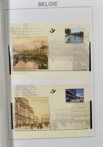 1971/2014 Collection in 6 folders, including 145x ZW and 105 x number 1, vf