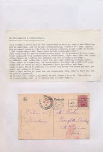 1920, Antwerp Olympics, accumulation of 20 cards + 4 fragments with mechanical cancellations from the Olympic Games, various postage, vf/f/to be checked