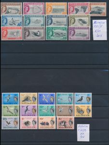 1956/2008 Animal series including n° 63/75, 76/89 and 926/37, vf (Yv. €365)