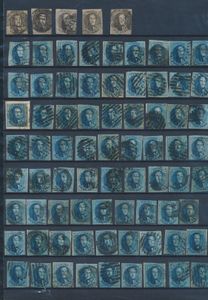 Lot of imperforated medallions, 