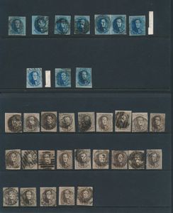 Nice accumulation of imperforate medallions, 