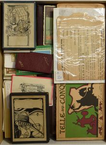 MISCELLANEOUS: Prayer cards, religion, bookplates and resistance propaganda