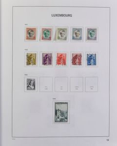 1865/2005 Basic collection in Davo album, vf/f