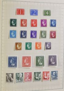 1925/1948 Collection in clip binder, quality to be checked (foxing), also some Reich (Germany), ntz