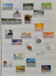 1851/2021 Collection in 4 stockbooks, all periods, interesting section with modern cancellations, vf/f/to be checked