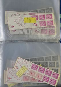 1963/1999 Stock booklets in ring binder, vf