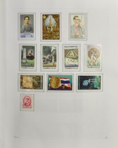 1985/2013 Incomplete collection in 2 albums, mainly sets and souvenir sheets, vf