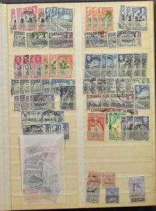 Remnants, including interesting older material (also England) in stockbooks and envelopes, f/to be checked