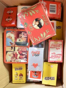 PLAYING CARDS: Mainly interesting for advertising (216 books/cards)