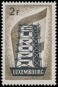 Year 1956, the 6 countries, beautiful, vf (Yv. €565.50) 