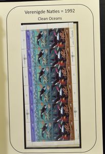 1956/1995 in 9 albums, nicely arranged including souvenir sheets and FDCs, not complete, ideal for completion, vf/f/to be checked