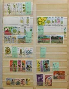 Various items in 14 stockbooks, including Haiti, Iran, Manchukuo, France, vf/f/to be checked