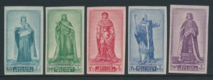 N° 751/55 Imperforate **, vf (OBP €195)