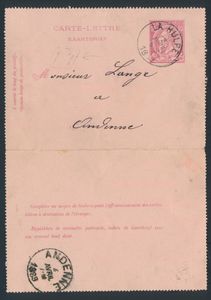 1889, card letter N° 7, 