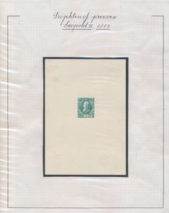 Collection of proofs, including reprints on album leaves, to be checked