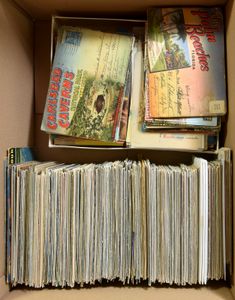 Mostly large format (+/-1000 items)