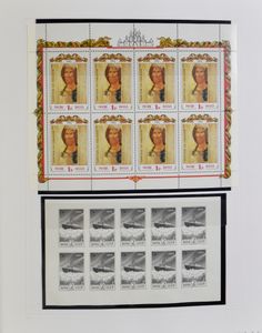 1992/1996 Collection in album, including complete sets, vf/f