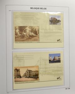 1971/2014 Collection in 2 Davo albums + box, vf