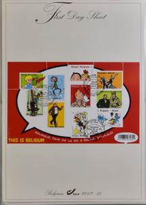 1999/2012 FDS collection in 3 Davo albums, vf