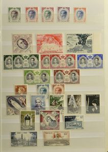 1955/1978 Collection in stockbook, mostly **, sometimes in a block of four, vf