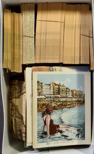 Ostend, lot of shop remnants (+/-900 items)