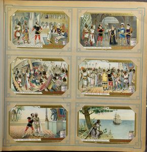 In 4 albums, all older, including some better sets (+/-160 sets)