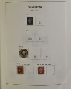 1847/1999 Collection in Davo album, covering a somewhat older period, from 1965 ** and fairly complete, regionals, vf/f