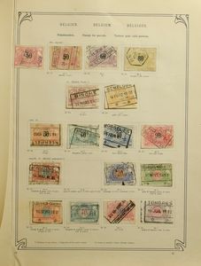Assortment of various countries in several old albums, stockbooks, bags, presentation folders (Great Britain), including Belgium, the Netherlands, France, etc., vf/f/to be checked